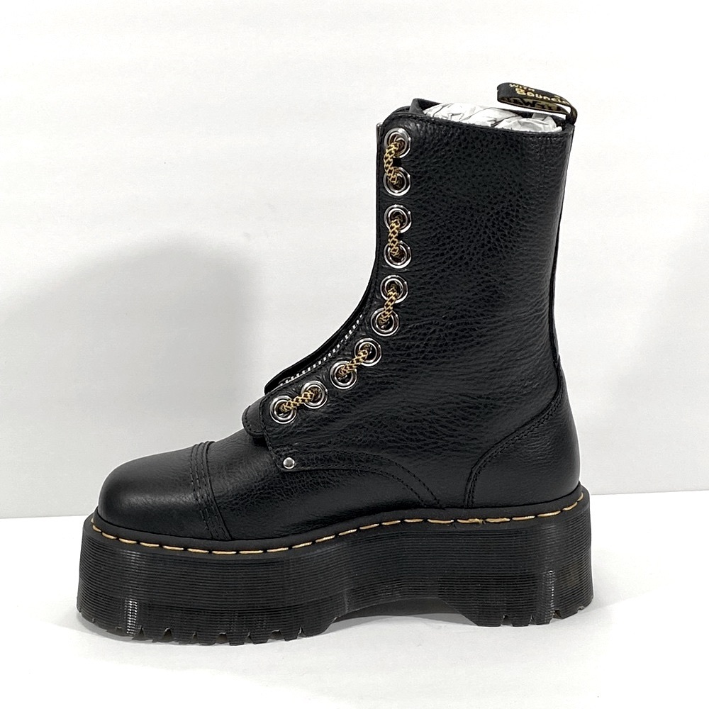 New Dr. Martens Hi Sinclair Max Platform Boots - Picture 8 of 12